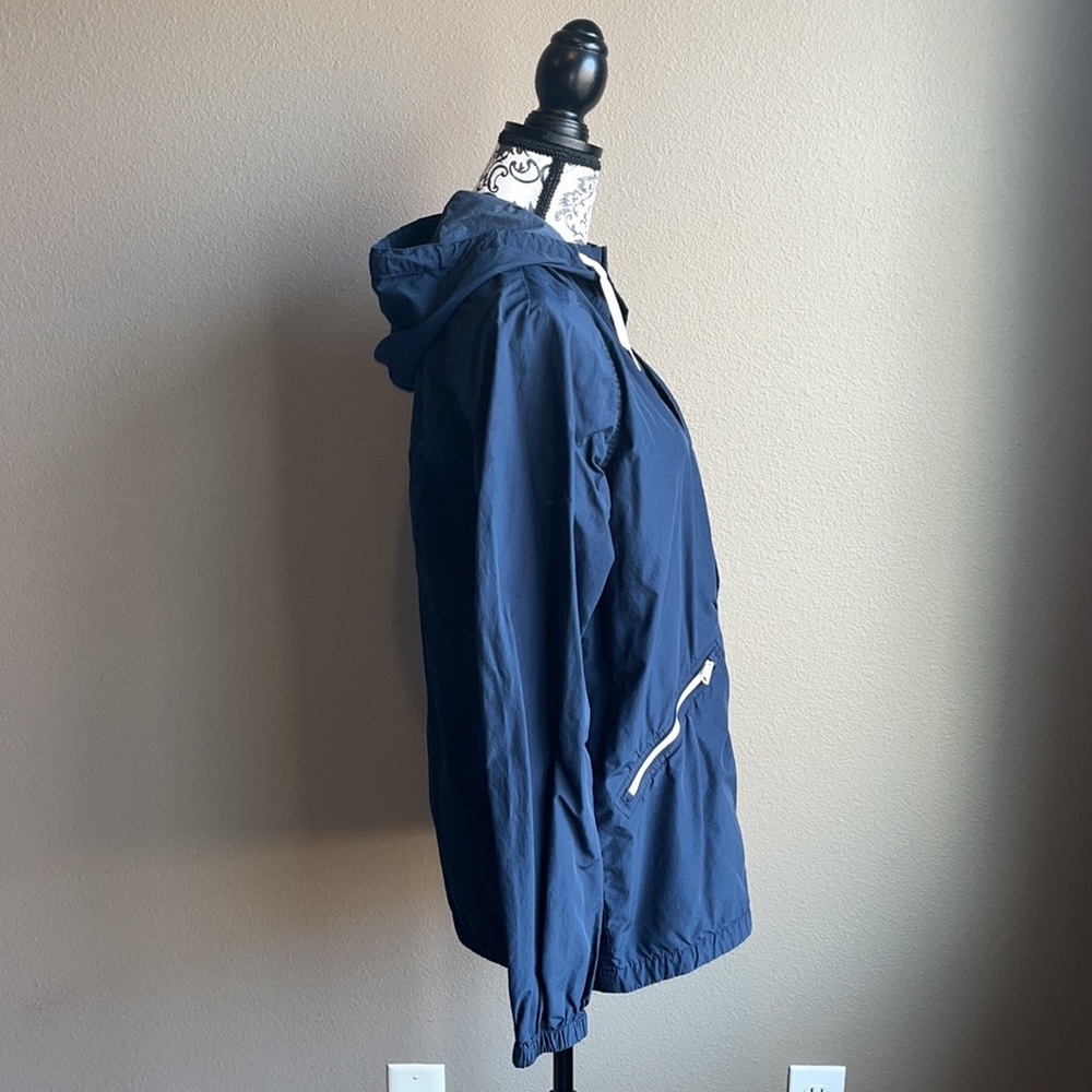 A&F Navy Rain Jacket - Picture 8 of 15